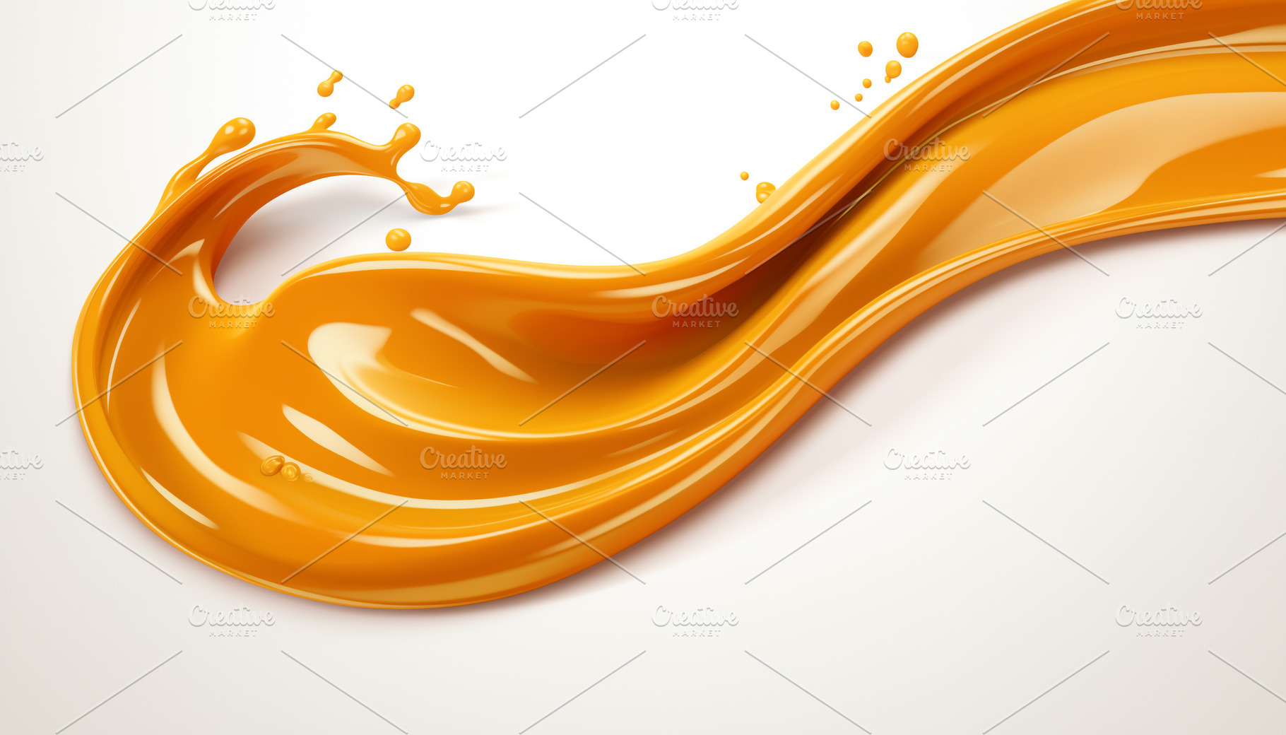 Splash of liquid caramel, a Food & Drink Photo by MistyDay