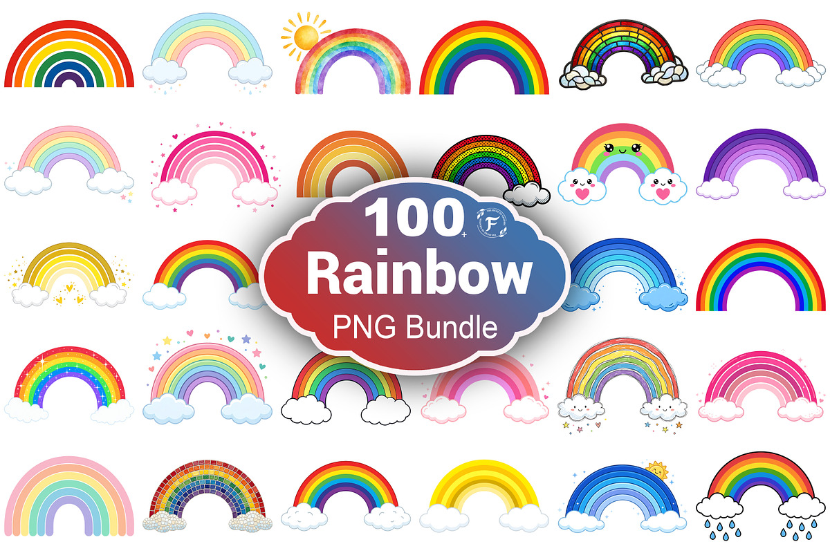 Rainbow Png, an Object Illustration by Forhadx5 (Photo 1 of 14)