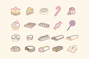 Sweets Icons