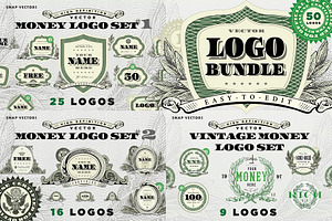 Vector Money Logo Bundle