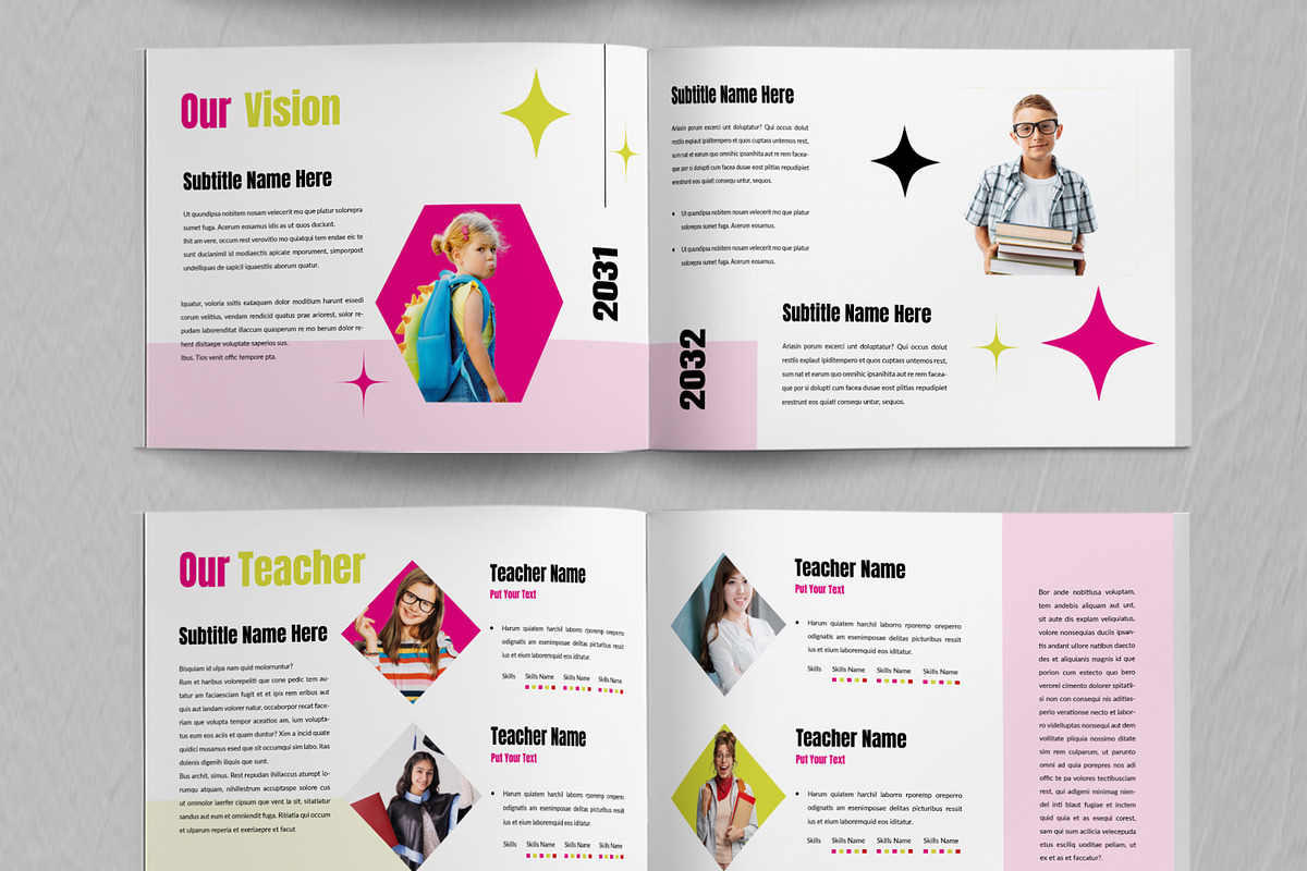Education Plan Layout, a Brochure Template by ContestDesign (Photo 3 of 5)