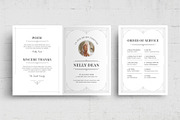 Contemporary Funeral Service Program, a Flyer Template by BrandPacks (Thumbnail 7 of 8)