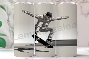 Urban Skater Street Life Tumbler, an Arts & Entertainment Photo by LamanAzalea