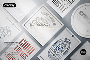 Decals Stickers Mockup Set, a Merchandise Mockup by creatsy5 (Thumbnail 1 of 24)