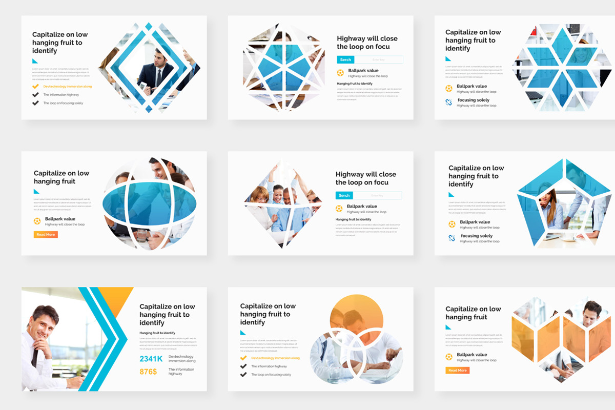 Monthly Goals Pitch Deck Powerpoint, a Presentation Template by One Percent Studio (Photo 5 of 20)