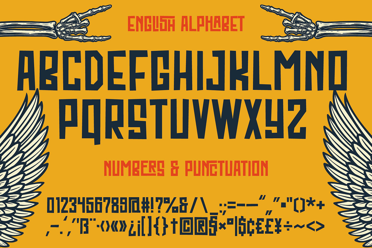Rockforge Label Font, a Font by Vozzy Vintage Fonts (Photo 3 of 8)