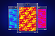3D One Touch Trading Card Mockups, a Product Mockup by BradleyJackDesign (Thumbnail 1 of 7)