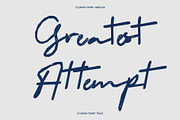 CS Sarah Stamp, a Script Font by Craft Supply Co. (Thumbnail 3 of 8)