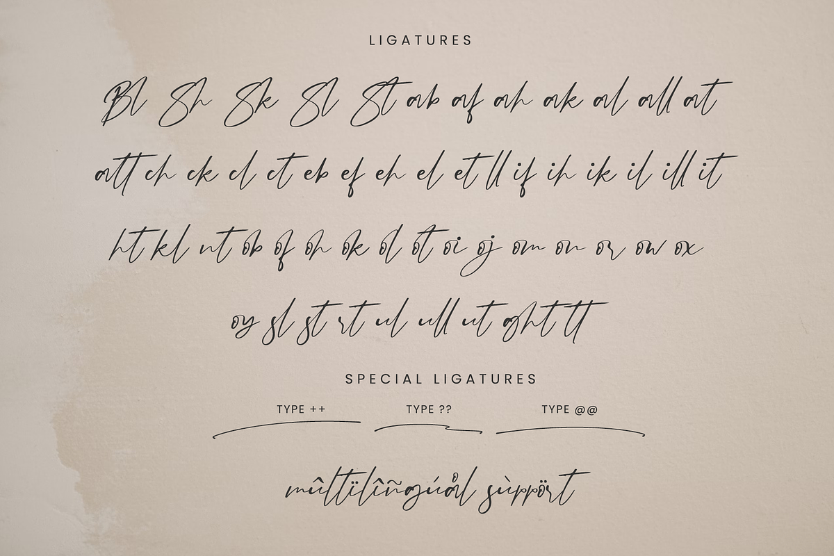 Hoteight - Absonstype, a Script Font by Absonstype (Photo 11 of 11)