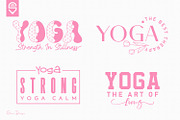 Yoga Quote T-shirt Design Bundle, a Graphic by shaondesigns (Thumbnail 1 of 5)
