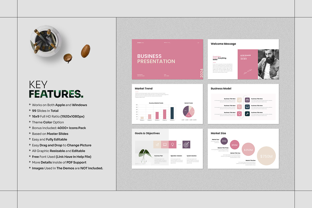 Best! Business Presentation Template, a Presentation Template by CreativeSlides (Photo 2 of 15)