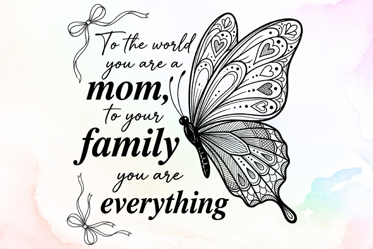 Mother's Day Gift Mama Sublimation, a Seasonal Illustration by Sublimation Artist (Photo 1 of 9)