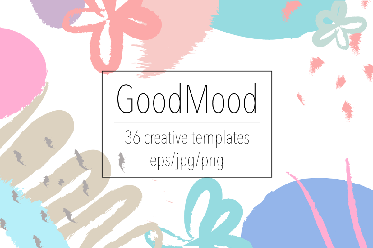 GOOD_MOOD CREATIVE CARDS, a Pattern Graphic by DinaraChernaya (Photo 1 of 7)