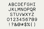Loma - A Vintage-Style Stamp Font, a Font by Loren Klein (Thumbnail 4 of 12)