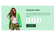 Modern Next.js Fashion Landing Page, a Landing Page Template by WebMasteryStudio (Thumbnail 4 of 8)
