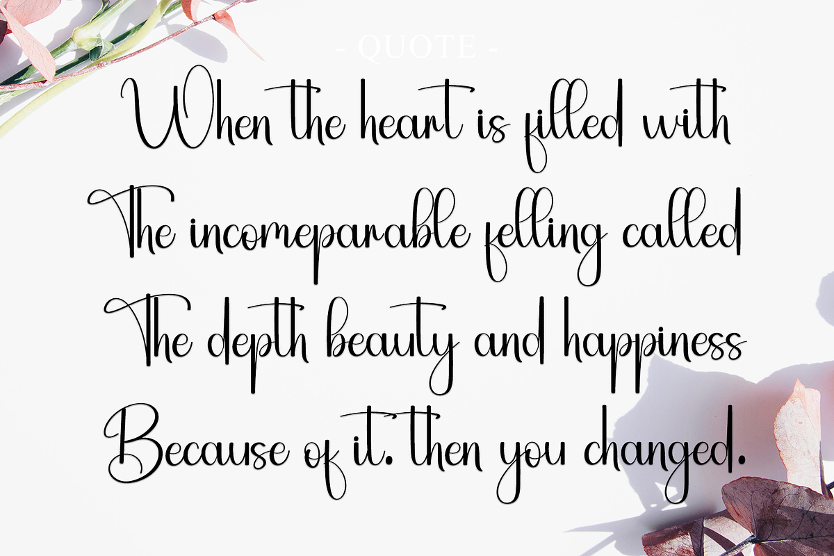 Wedding Handmade, a Handwritten Font by InermediaSTUDIO (Photo 2 of 7)