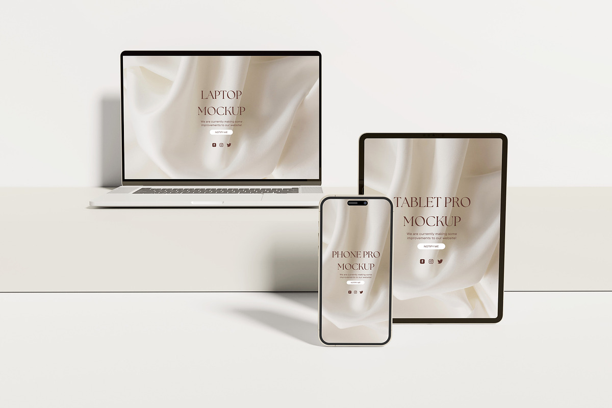 Multi Device Mockup, a Print Template by AKMAL STUDIO (Photo 11 of 12)