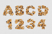 Cigarette Butt Font, a Font by Handmadefont (Thumbnail 9 of 9)