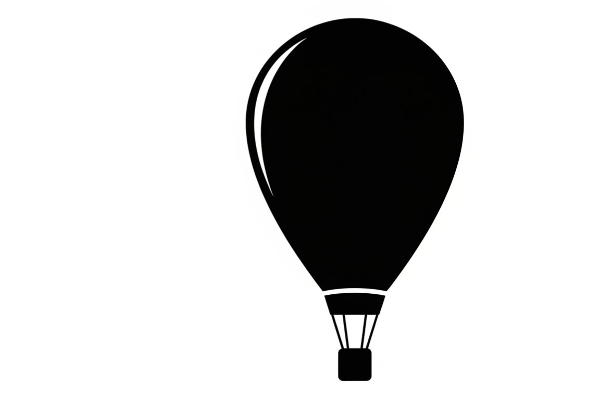 hot air balloon silhouettes, an Illustration by Amazin_art (Photo 14 of 31)