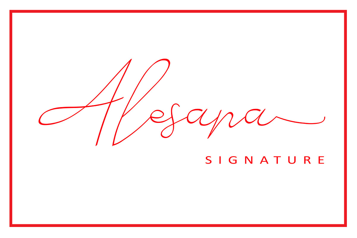 Alesana Signature