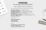 All in One Logo Creation Kit, a Branding & Logo Template by Basari Design (Thumbnail 2 of 17)