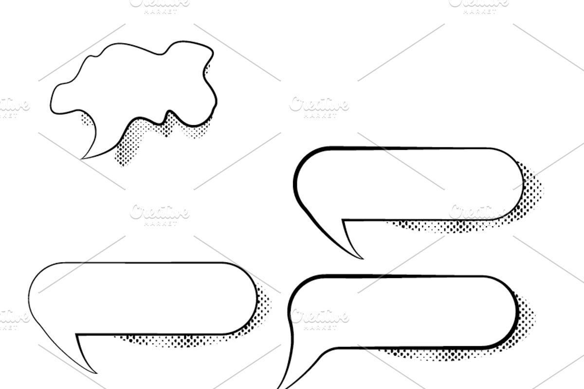 Comic Book Bubbles, a Graphic by jona.stevens (Photo 3 of 4)