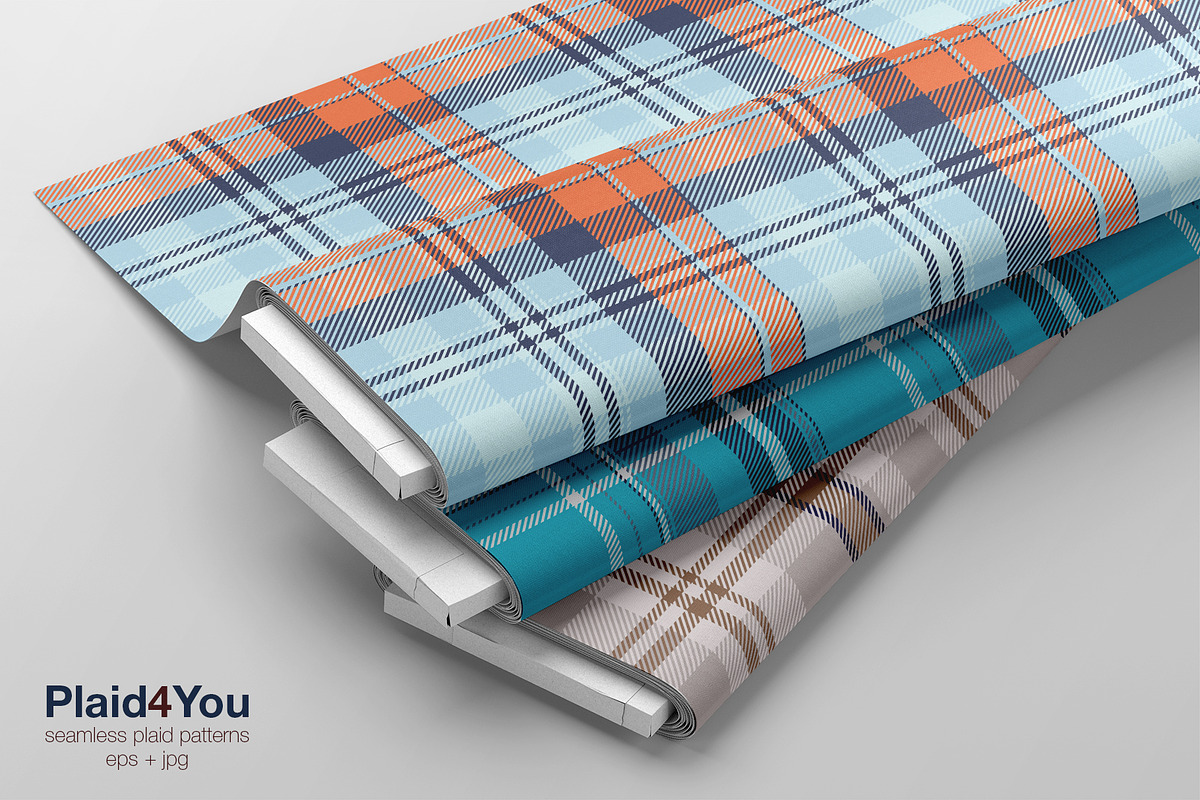 #273 Winter Plaids, a Pattern Graphic by Plaid4You (Photo 3 of 5)