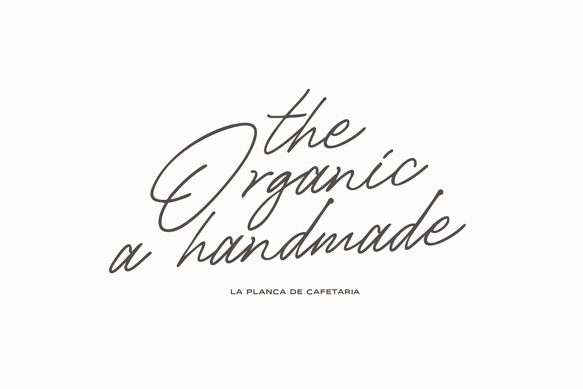 La Planca de Cafetaria | Font Duo, a Font by Jolicia Type (Photo 13 of 15)