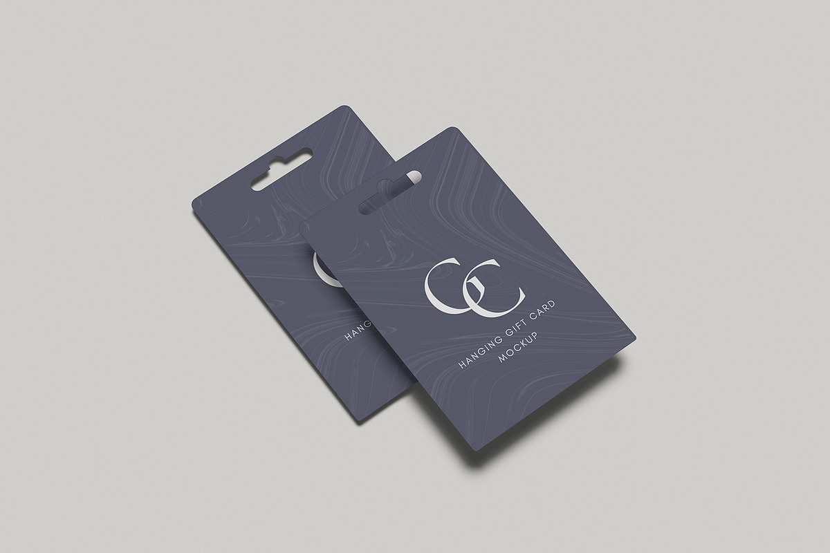 Hanging Gift Card Mockup, a Product Mockup by Pexelcorner (Photo 2 of 5)