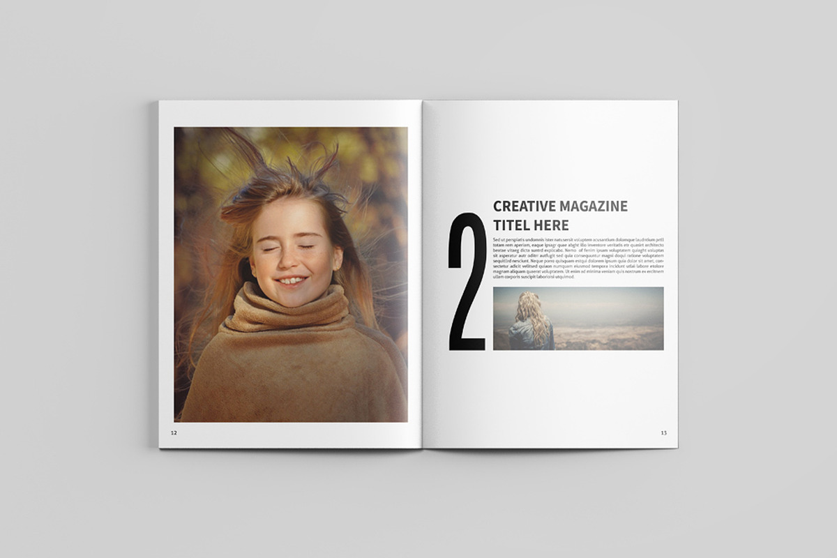 Magazine Template, a Magazine Template by Template Shop (Photo 12 of 19)