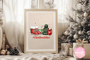 Christmas Vibes Cocoa Mug PNG, an Illustration by CreationArt (Thumbnail 3 of 4)
