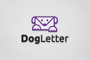 Dog Message Letter Envelope Logo, a Branding & Logo Template by jongcreative (Thumbnail 1 of 3)