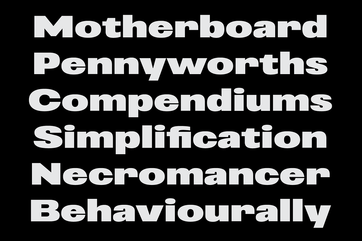 403 Vusion, a Sans Serif Font by 403 Type Foundry (Photo 12 of 20)