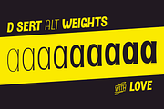 D Sert, a Sans Serif Font by Latinotype (Thumbnail 3 of 5)