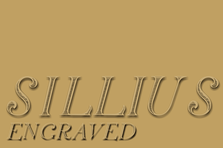 Silius Engraved, a Serif Font by Intellecta Design