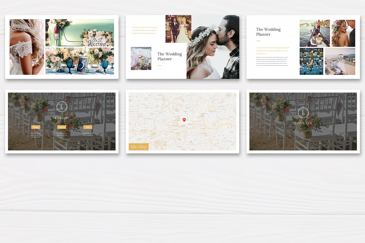 Luci - Wedding Planner Powerpoint, a Presentation Template by kylyman