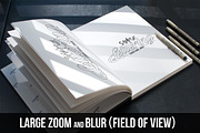 Lettering & Drawing Mockup Set 3, a Books & Magazine Mockup by AwesomeMockups (Thumbnail 4 of 5)