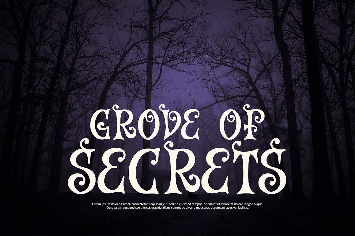 Illusion Thread - Display Font, a Handwritten Font by Alpaprana (Photo 6 of 10)