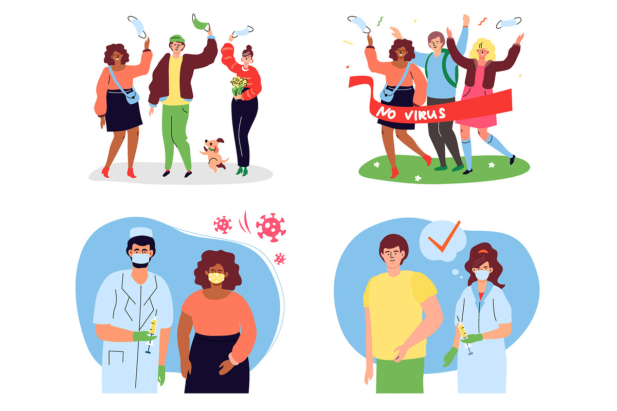 Human - Stay Safe Illustrations, a Templates & Theme by Boyko Pictures (Photo 10 of 14)