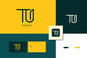 Monogram icon logo TU, a Branding & Logo Template by idesign_4u