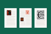 Antoine Medieval drop caps font, a Blackletter Font by kaer_shop (Thumbnail 9 of 9)
