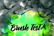 35 Hi-Res Water color PS Brush Set 6, a Brush Add-On by MRI STUDIO (Thumbnail 3 of 9)
