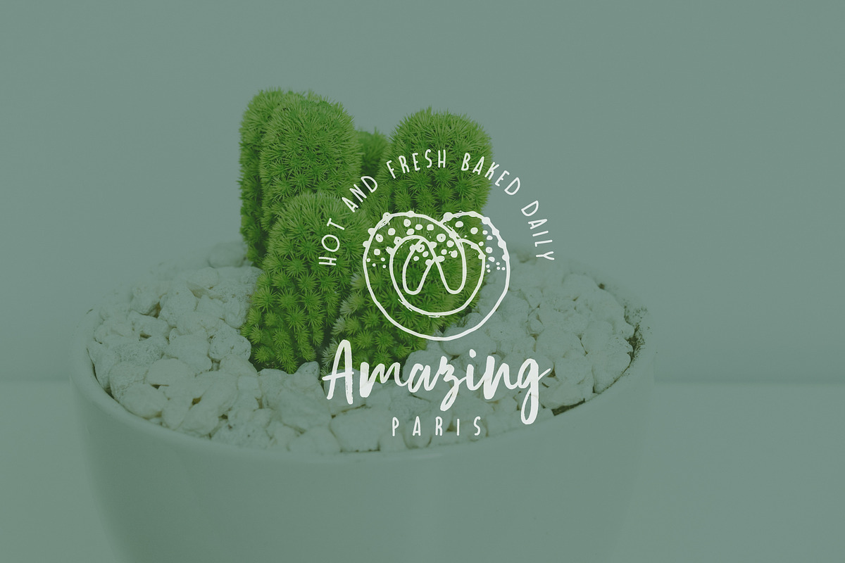 Feminine premade hand drawn logo 01, a Branding & Logo Template by Nues Design (Photo 7 of 11)