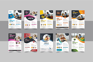 Education flyer or school flyer set, a Flyer Template by Pavel_design