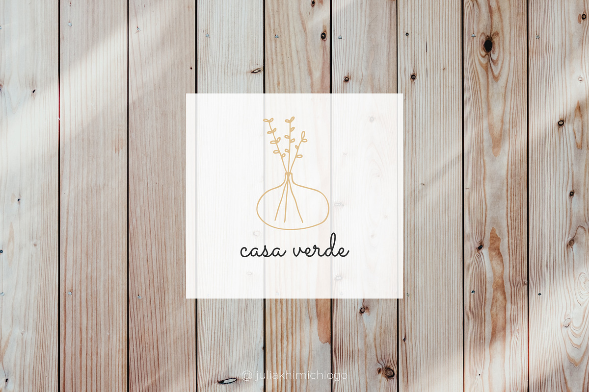 Logo Pack Volume 18. Florals, a Branding & Logo Template by Mint Air Studio (Photo 3 of 21)