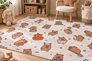 Capybara Halloween Patterns, a Pattern Graphic by Palau (Thumbnail 5 of 9)
