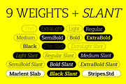 Marlent Variable, a Slab Serif Font by Stripes Studio (Thumbnail 2 of 15)