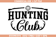 Hunting SVG Bundle 20 Designs, an Illustration by ZoomkSVG (Thumbnail 10 of 40)