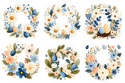 Easter Wreath Clipart, an Illustration by Designworld (Thumbnail 7 of 8)
