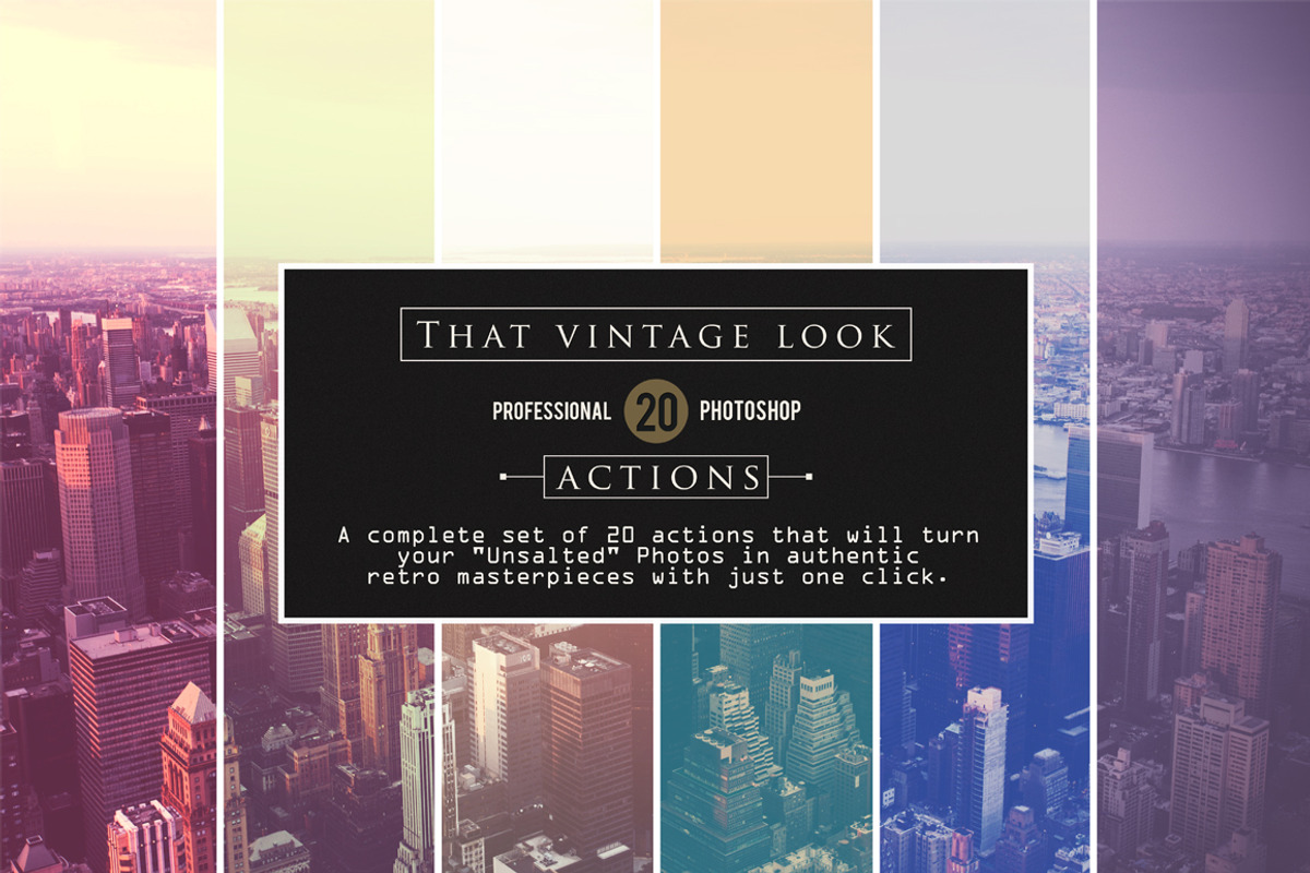 That Vintage Look, an Action Add-On by BMACHINA Labs. (Photo 1 of 5)